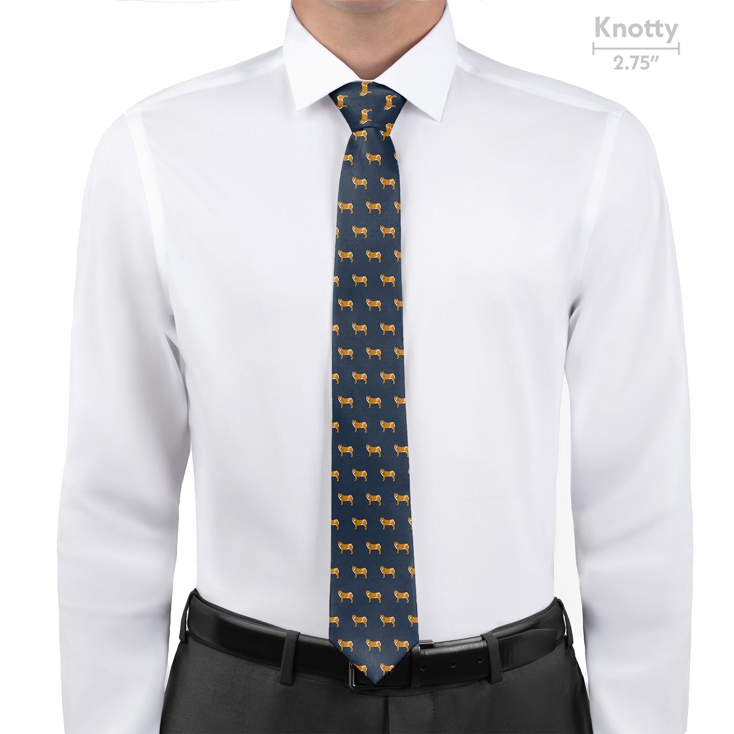Shiba Inu Necktie - Knotty - Knotty Tie Co.