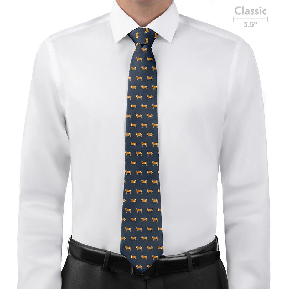 Shiba Inu Necktie - Classic - Knotty Tie Co.