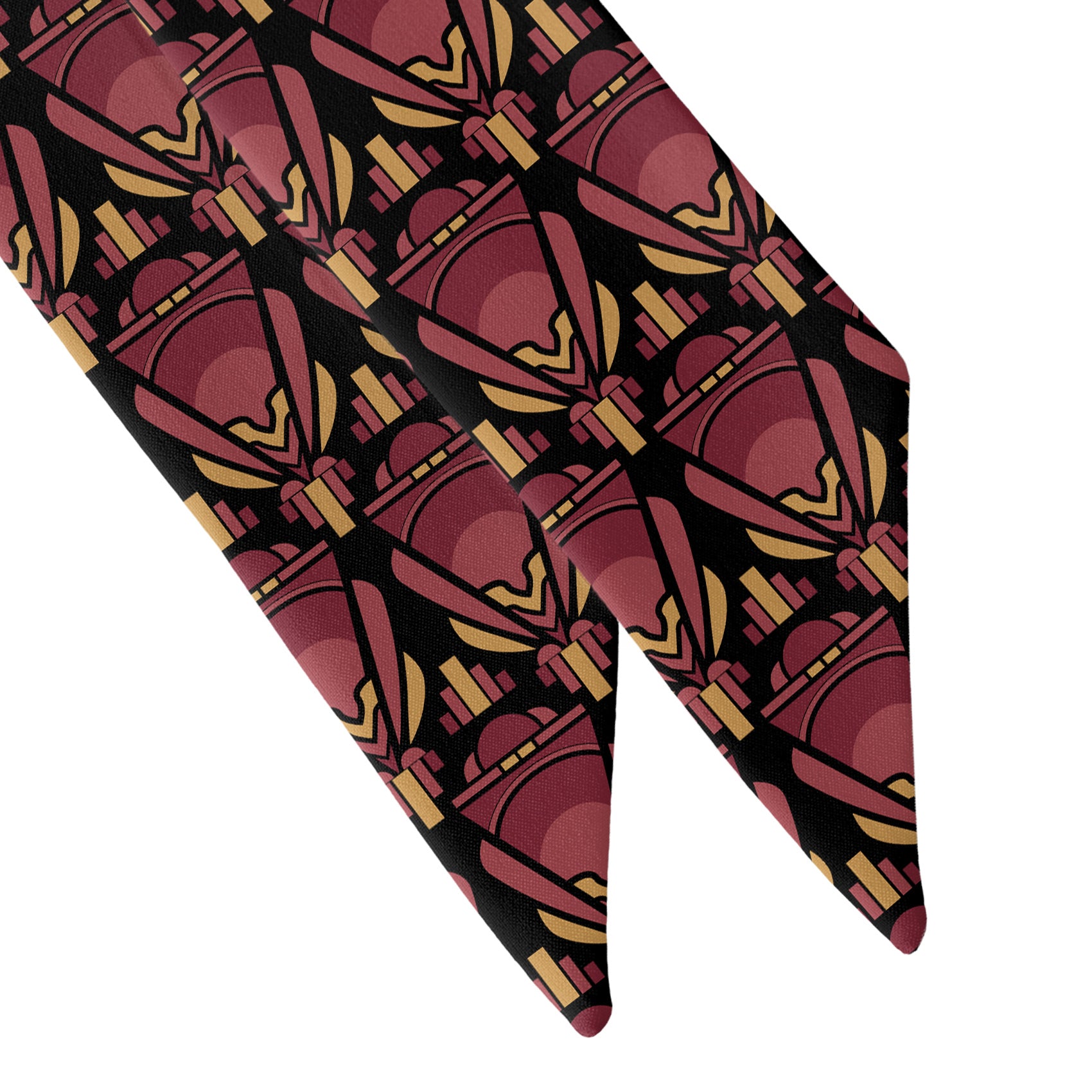 Showstopper Hair Scarf - Scarf Tapered Ends - Knotty Tie Co.