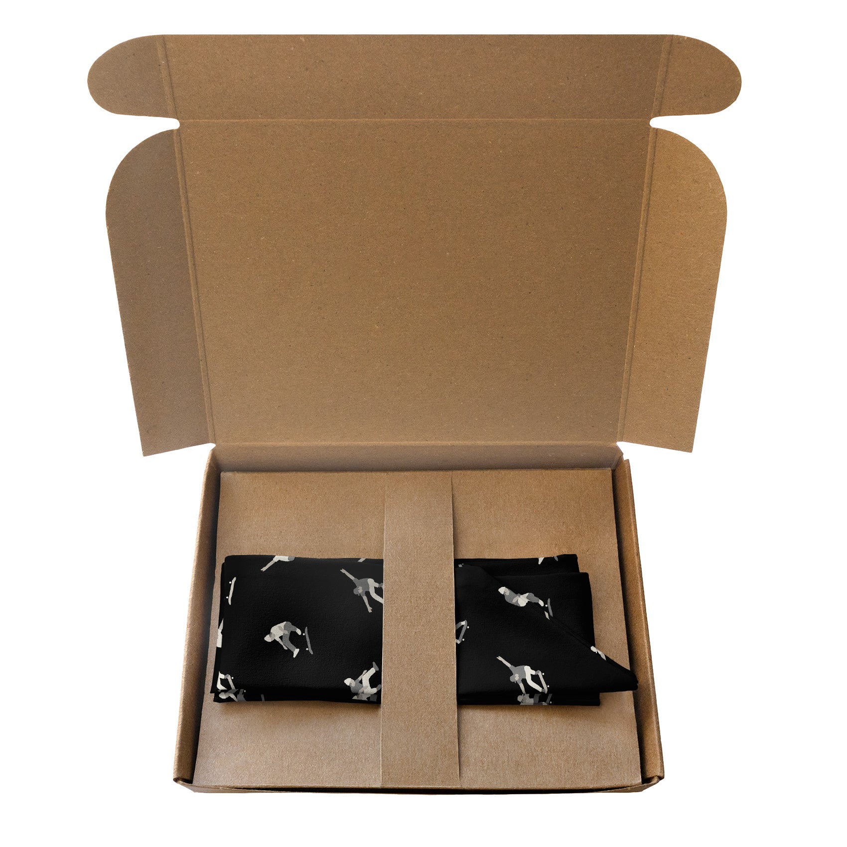 Skateboarding Hair Scarf - Packaging - Knotty Tie Co.
