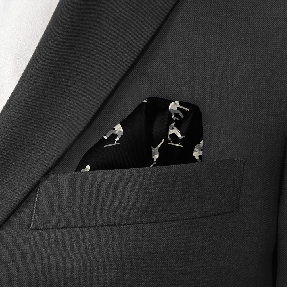 Skateboarding Pocket Square - Wave Fold - Knotty Tie Co.