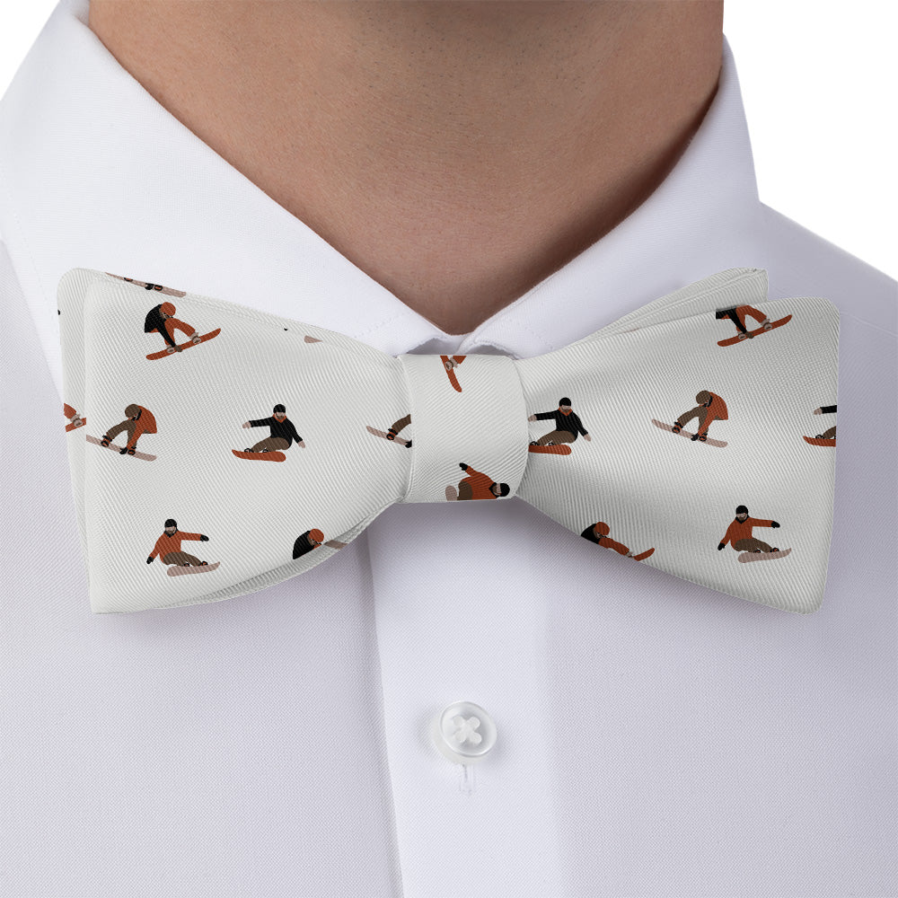 Snowboarding Bow Tie - Bow Tie with Dress Shirt - Knotty Tie Co.