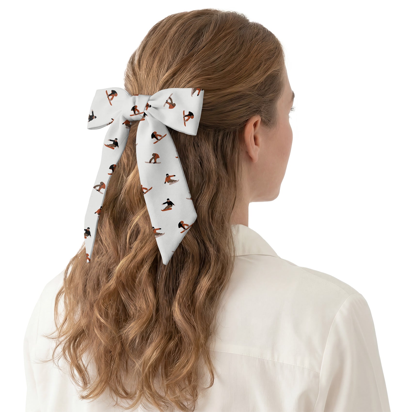 Snowboarding Hair Scarf - Hair Scarf - Knotty Tie Co.