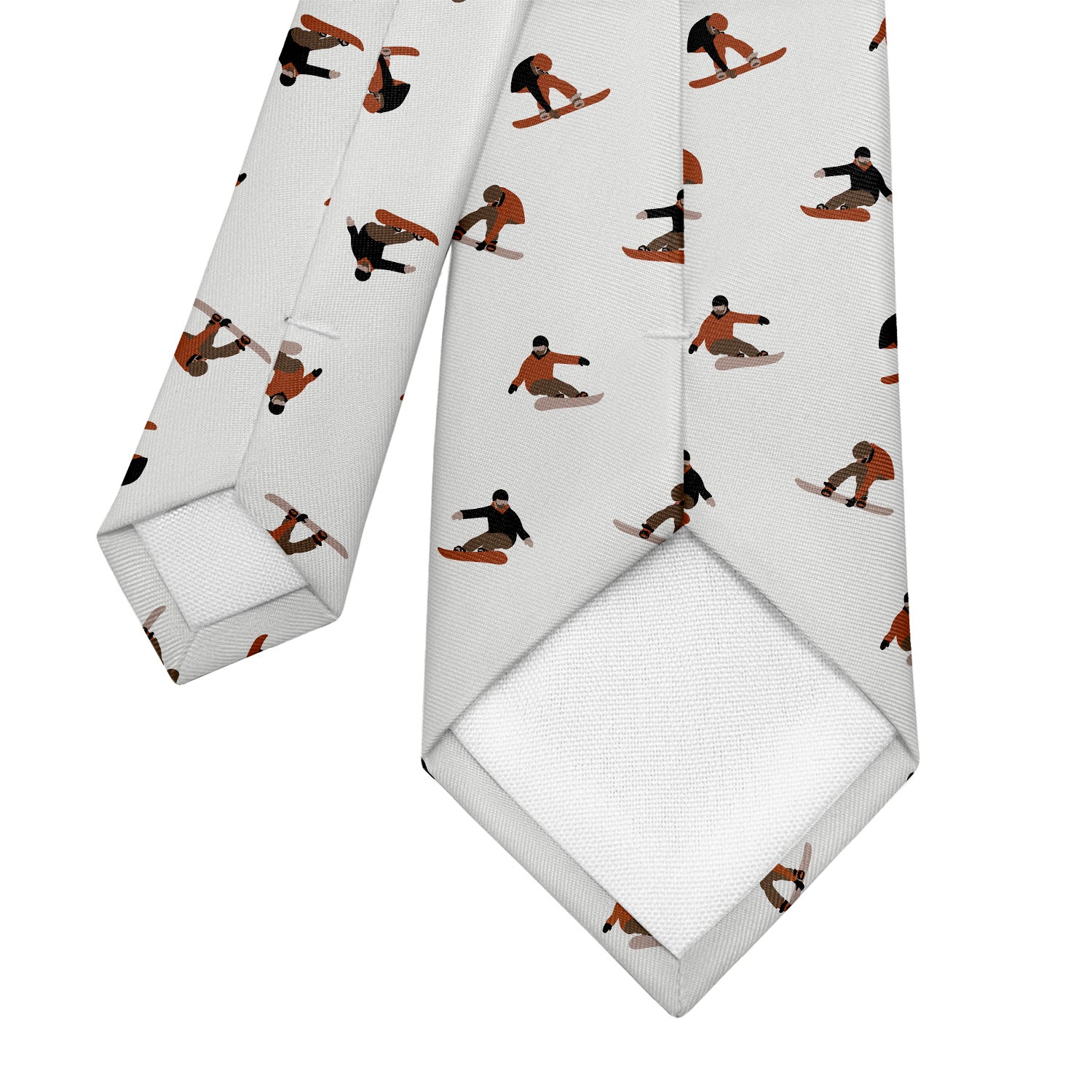 Snowboarding Necktie - Tipping - Knotty Tie Co.