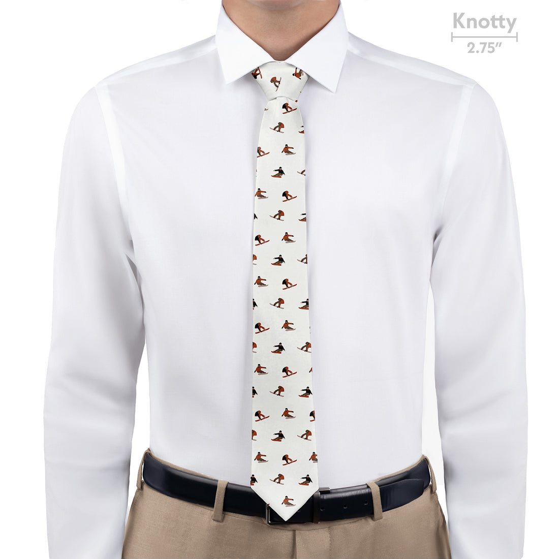 Snowboarding Necktie - Knotty - Knotty Tie Co.