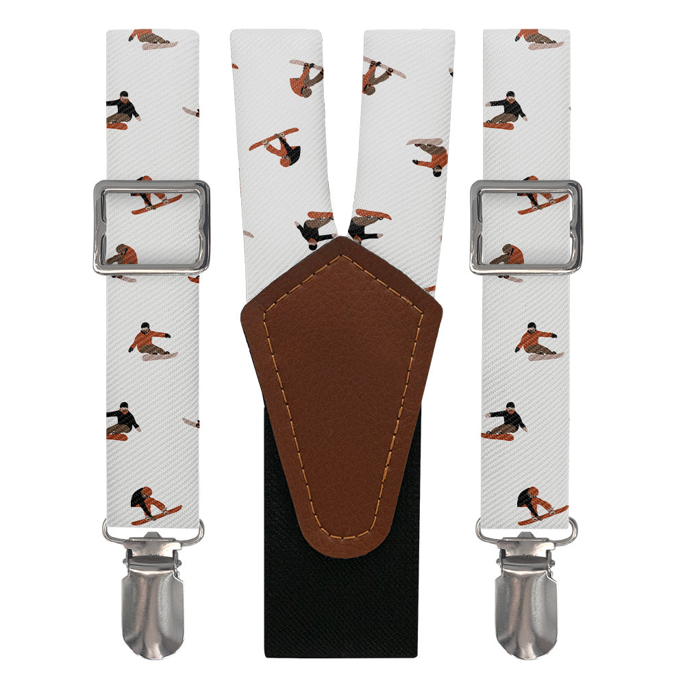 Snowboarding Suspenders - Main View - Knotty Tie Co.