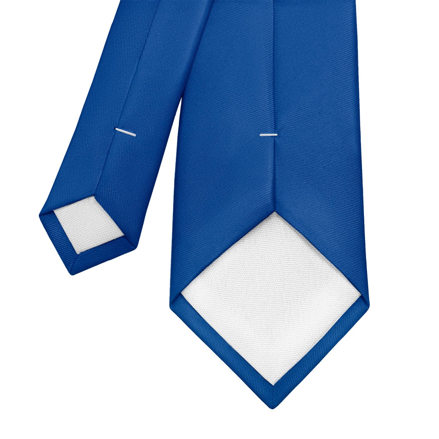 Solid KT Blue Necktie - Tipping - Knotty Tie Co.