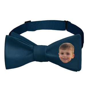 Solid 1 Photo Bow Tie - Self Tie Bow Tie - Knotty Tie Co.