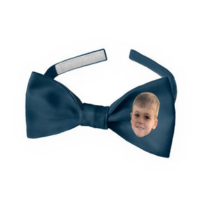 Solid 1 Photo Bow Tie - Kids Bow TIe - Knotty Tie Co.