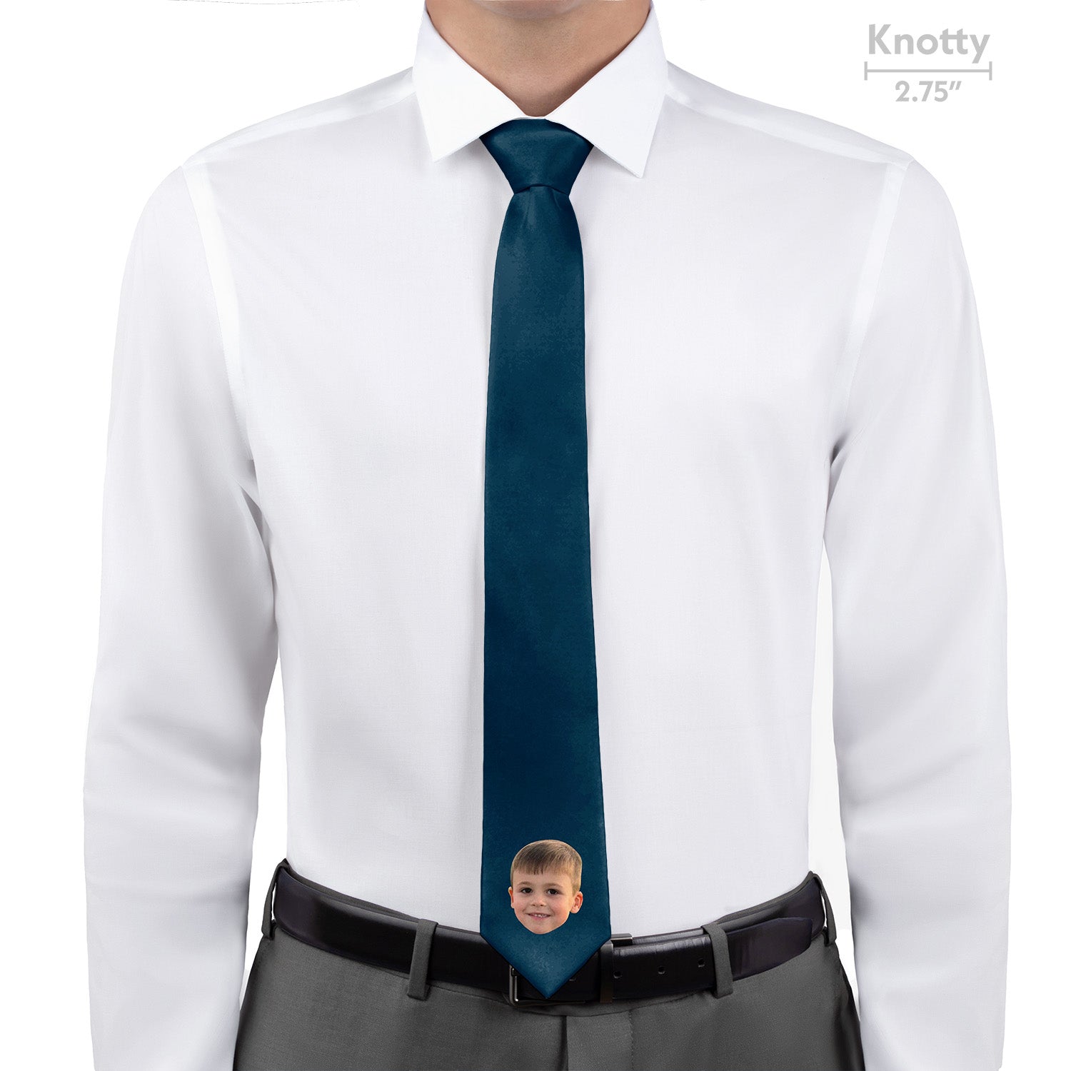 Solid 1 Photo Tie - Knotty - Knotty Tie Co.
