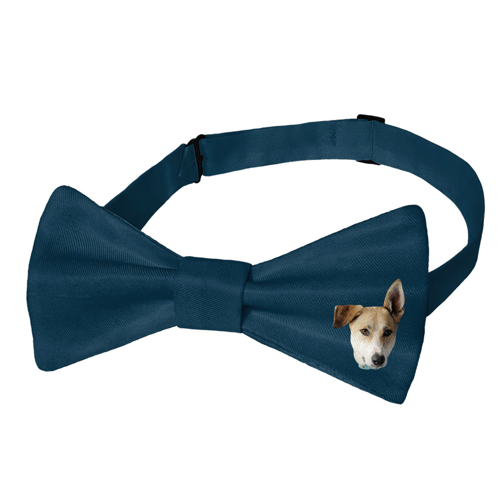 Solid 3 Photo Bow Tie - Pre-Tied Bow Tie - Knotty Tie Co.