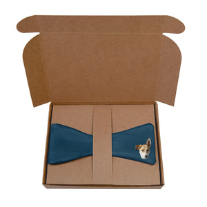 Solid 3 Photo Bow Tie - Kraft Gift Box Packaging - Knotty Tie Co.