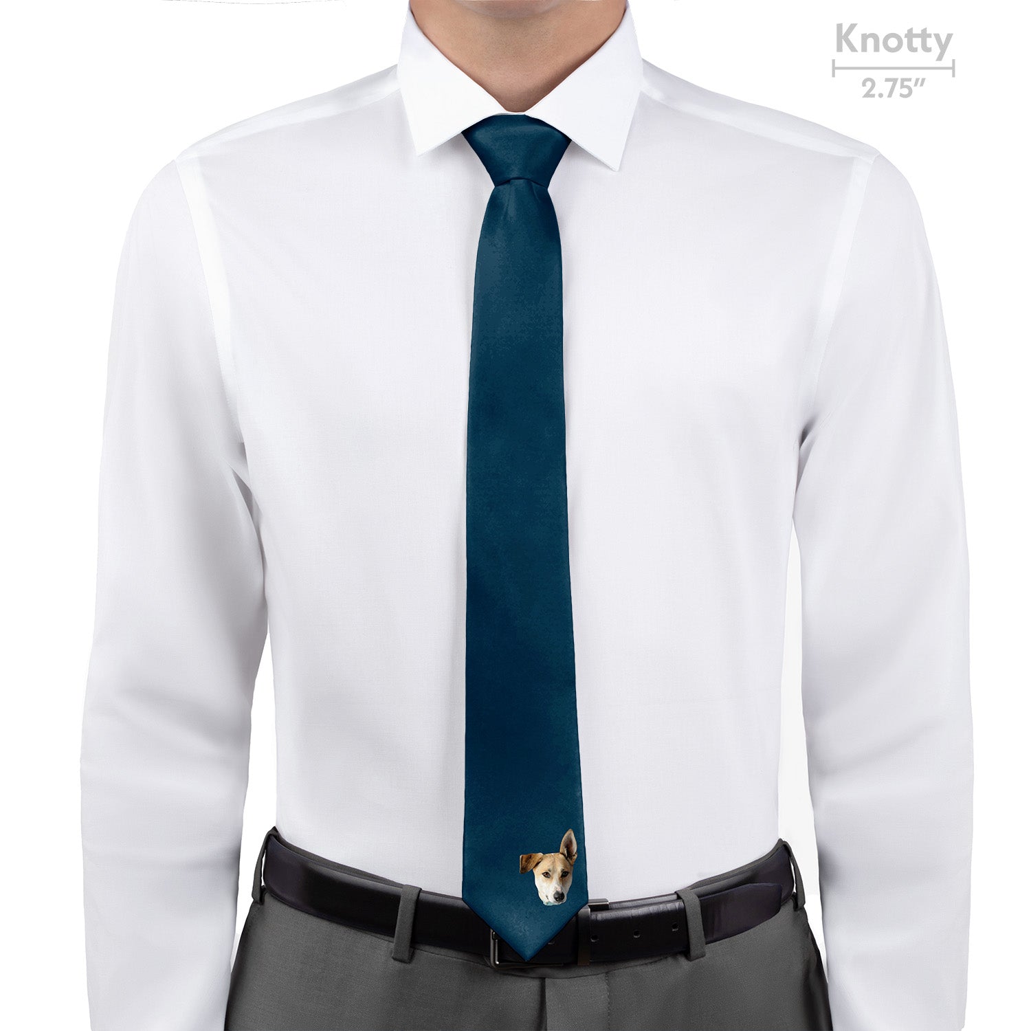 Solid 4 Photo Tie - Knotty - Knotty Tie Co.