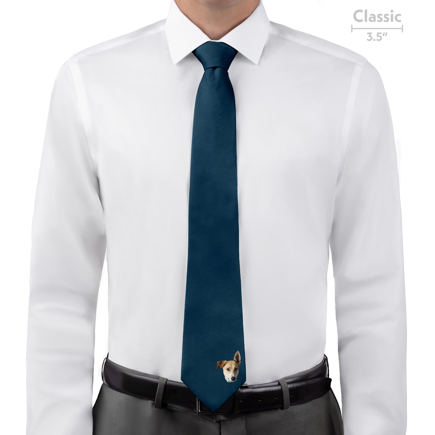 Solid 4 Photo Tie - Classic - Knotty Tie Co.