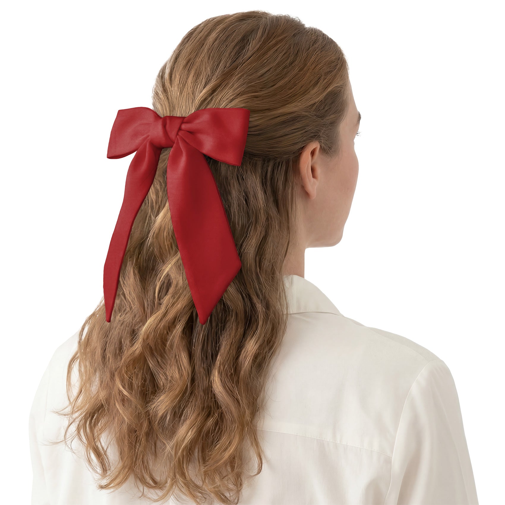 Solid KT Burgundy Hair Scarf - Hair Scarf - Knotty Tie Co.