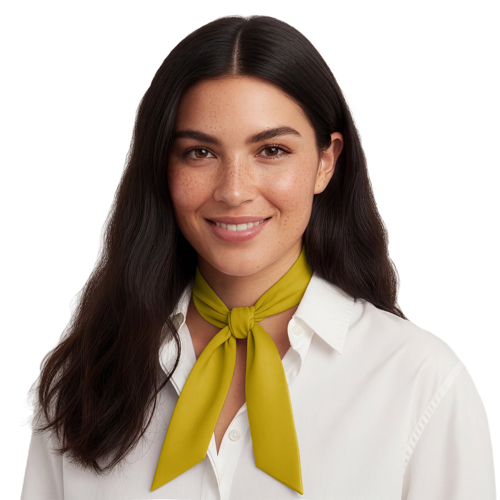 Solid KT Gold Hair Scarf - Neck Scarves - Knotty Tie Co.
