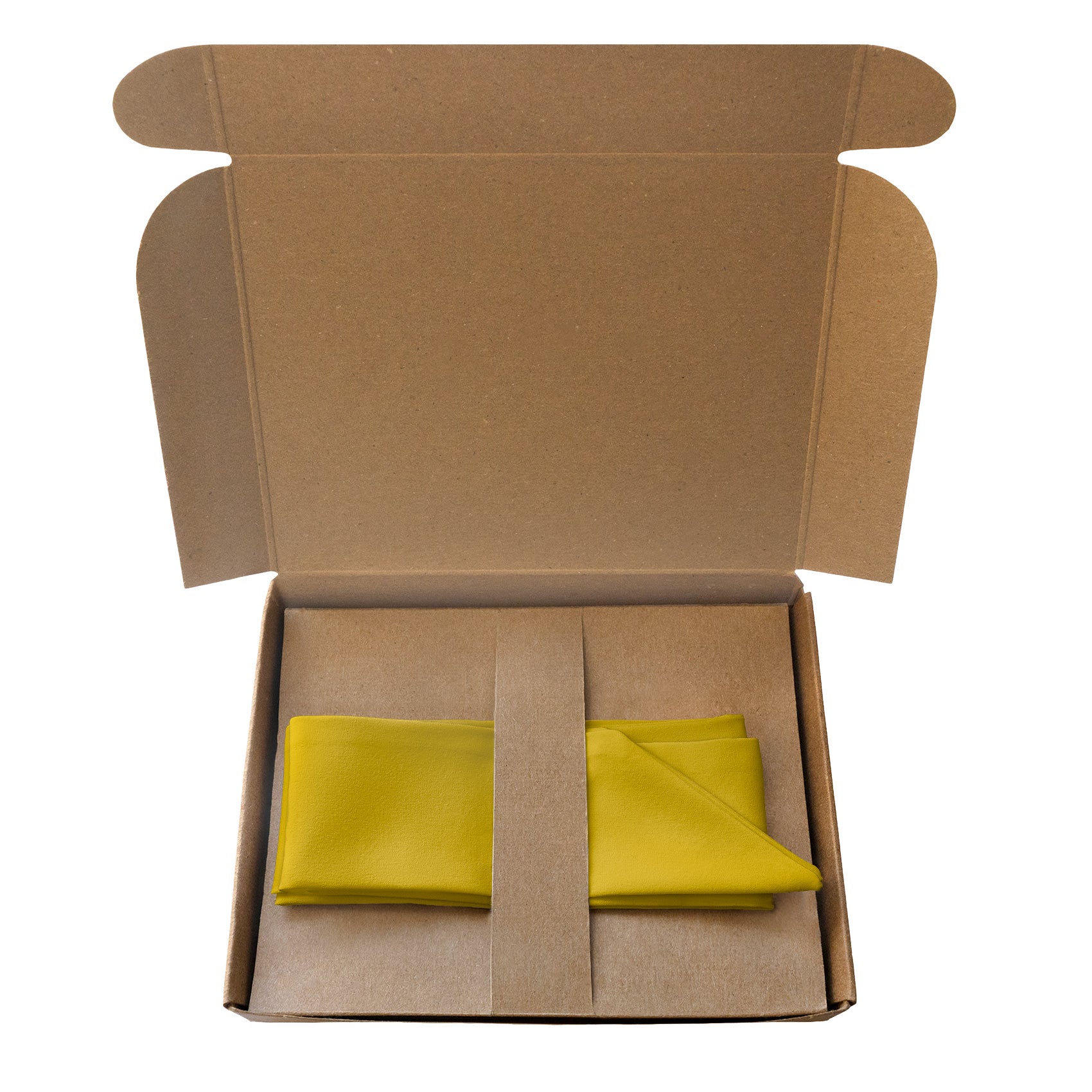 Solid KT Gold Hair Scarf - Packaging - Knotty Tie Co.