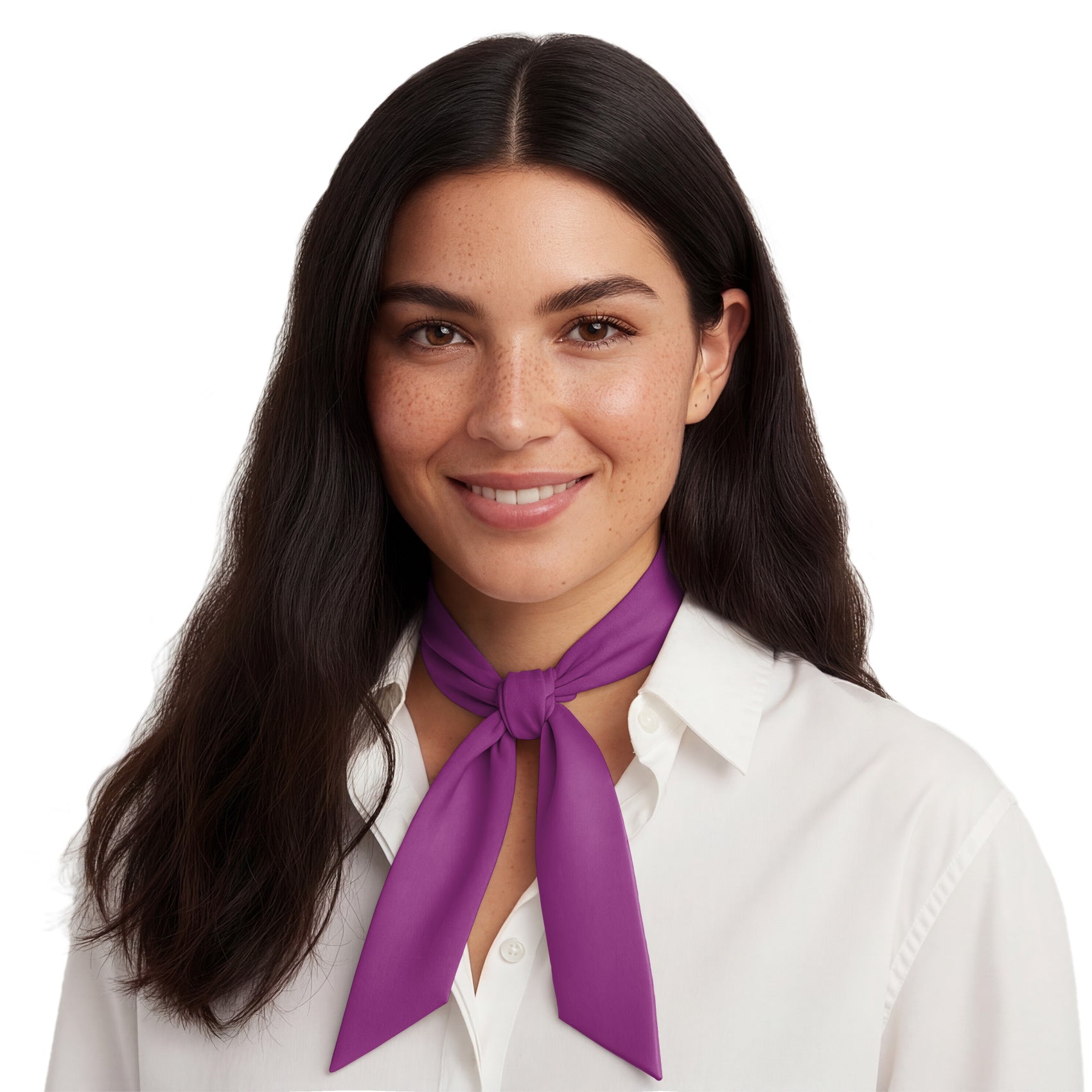 Solid KT Iris Hair Scarf - Neck Scarves - Knotty Tie Co.