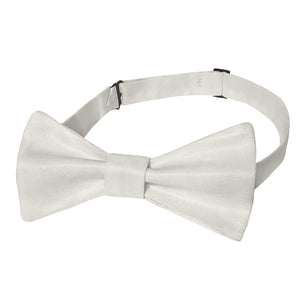Solid KT Ivory Bow Tie - Pre-Tied Bow Tie - Knotty Tie Co.