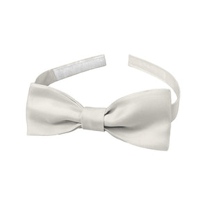 Solid KT Ivory Bow Tie - Baby Bow Tie - Knotty Tie Co.