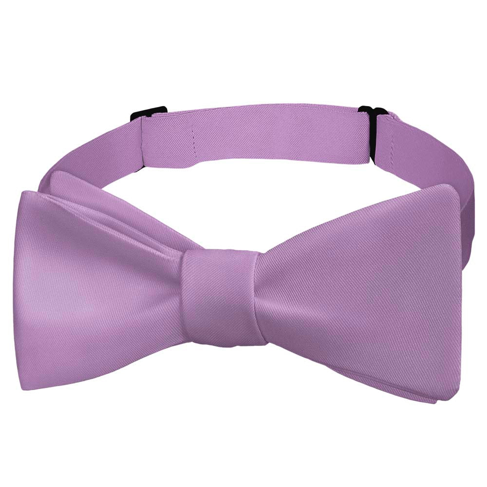 Solid KT Light Purple Bow Tie - Self Tie Bow Tie - Knotty Tie Co.