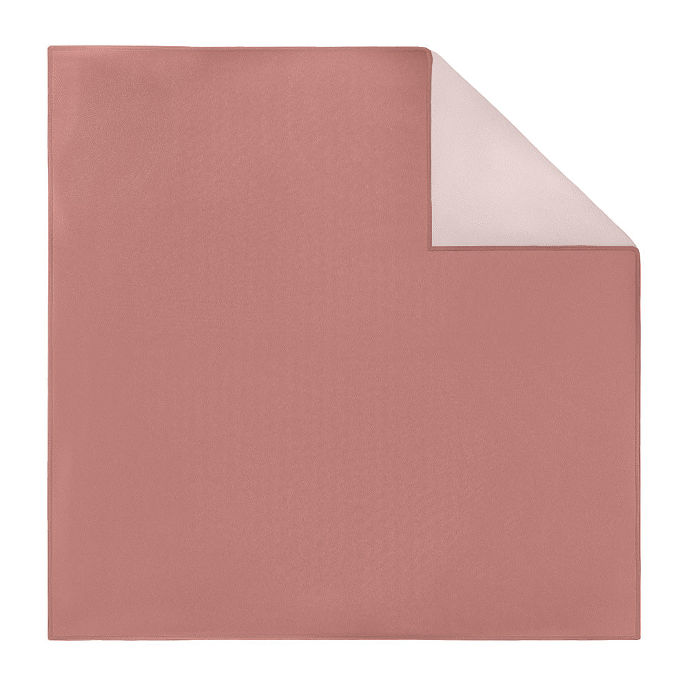 Solid KT Mauve Pocket Square - Printed - Knotty Tie Co.