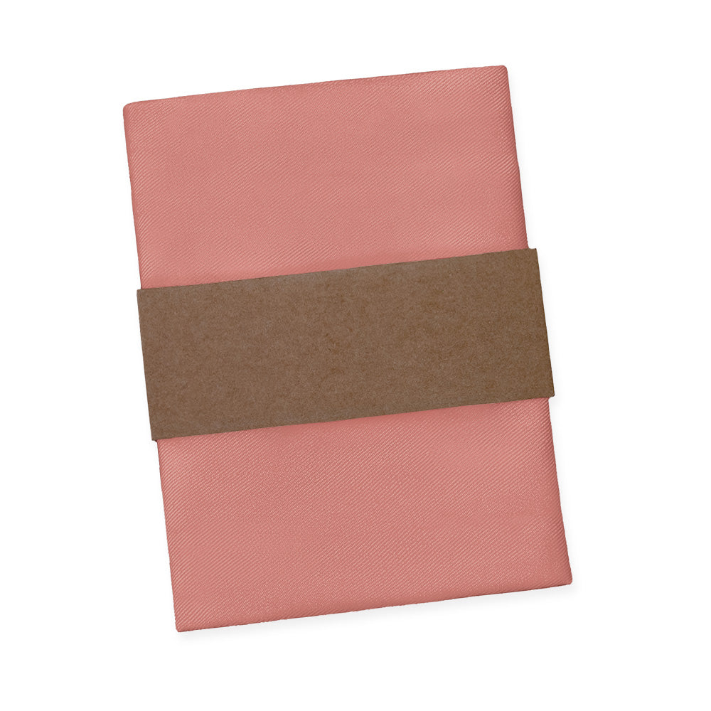 Solid KT Mauve Pocket Square - Packaging - Knotty Tie Co.