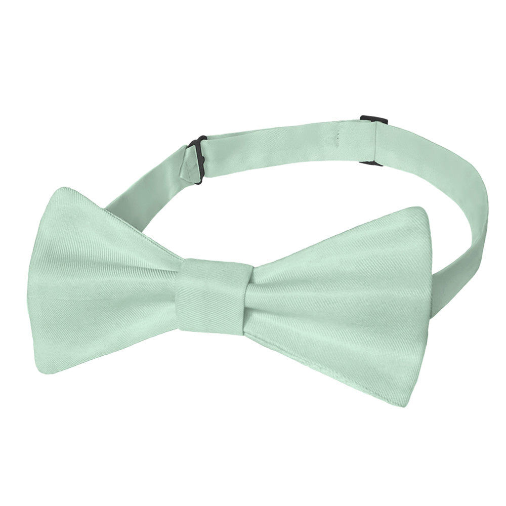 Solid KT Mint Bow Tie - Pre-Tied Bow Tie - Knotty Tie Co.