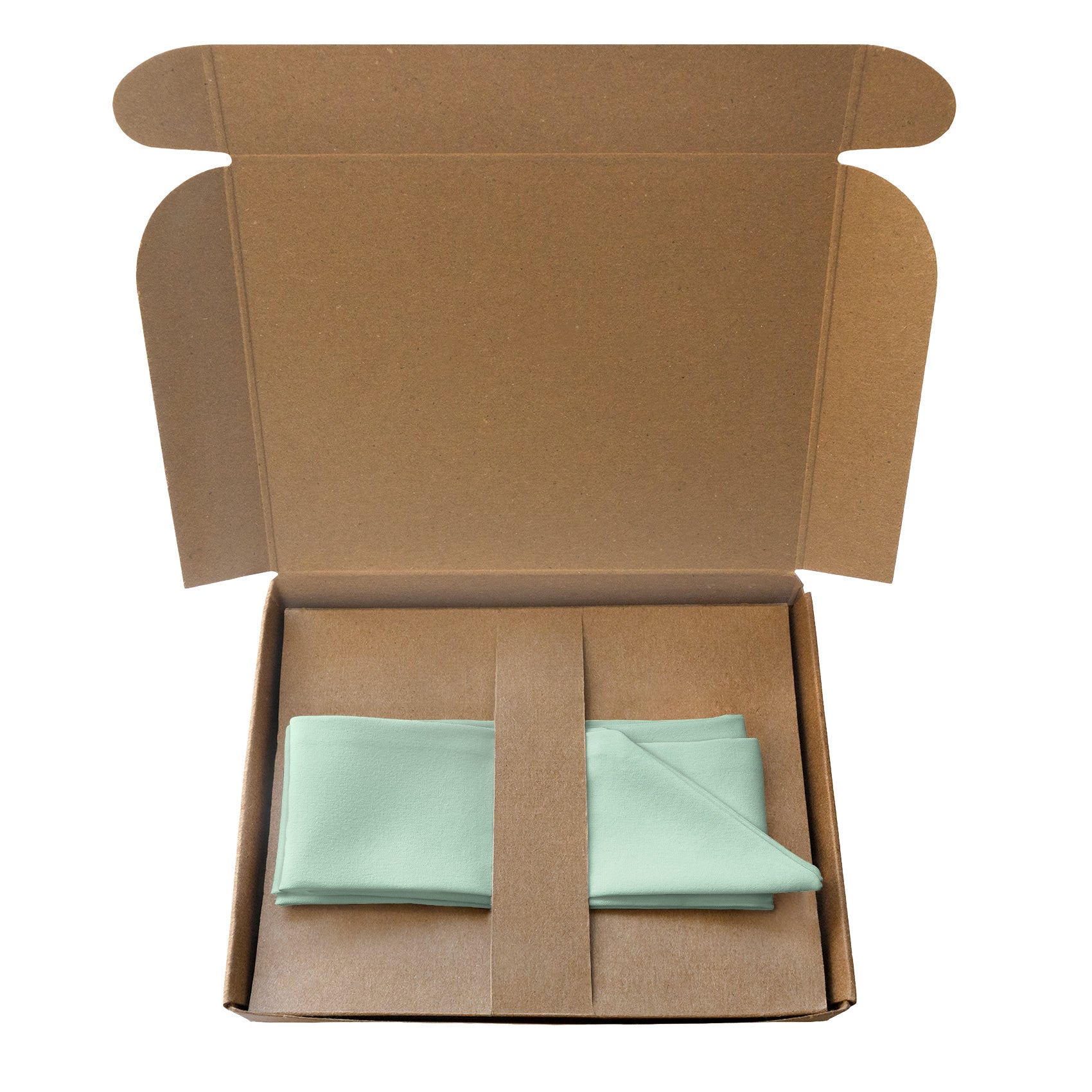 Solid KT Mint Hair Scarf - Packaging - Knotty Tie Co.