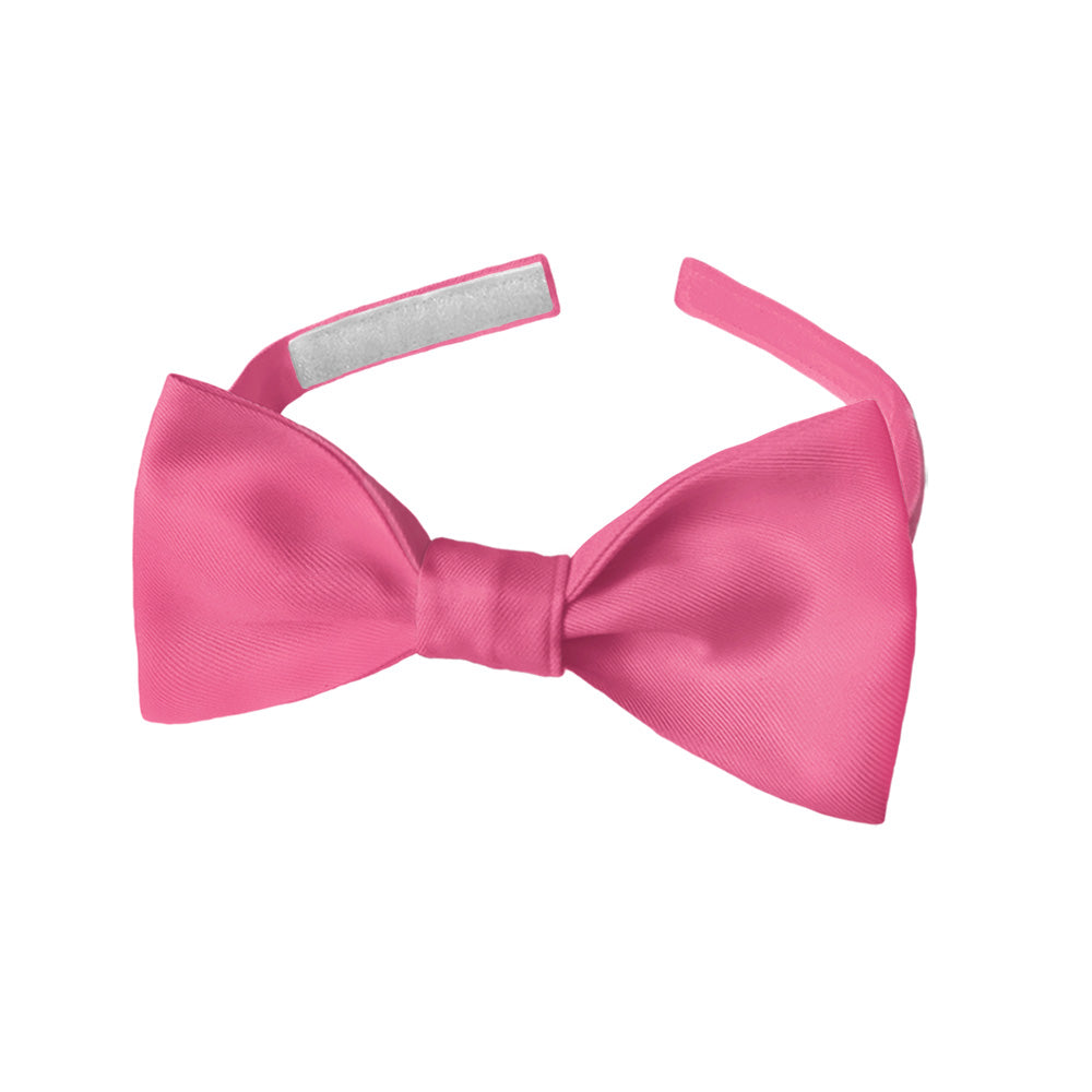 Solid KT Pink Bow Tie - Kids Bow TIe - Knotty Tie Co.