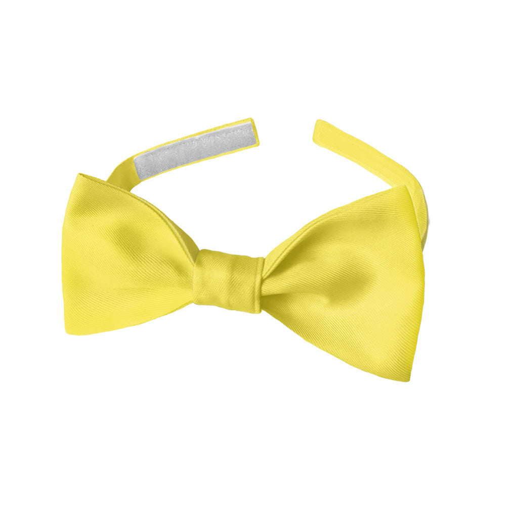 Solid KT Yellow Bow Tie - Kids Bow TIe - Knotty Tie Co.