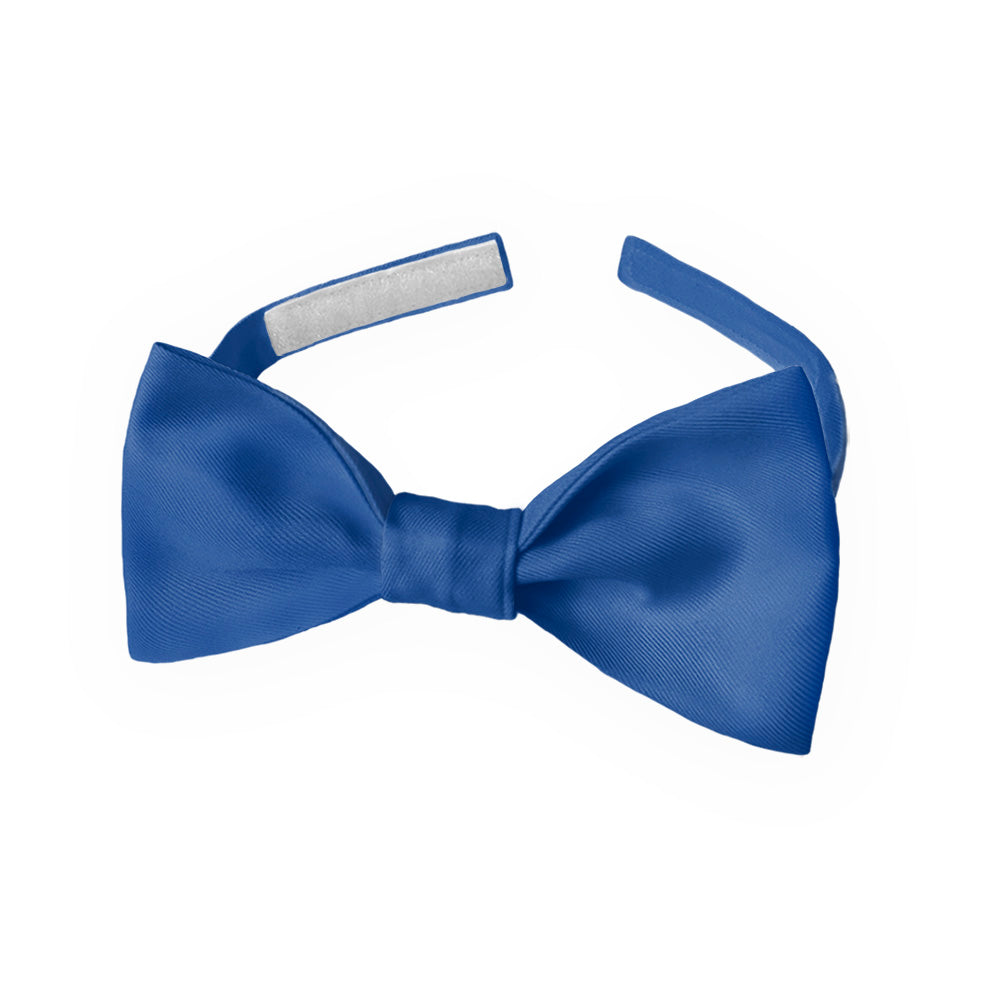 Solid KT Blue Bow Tie - Kids Pre-Tied 9.5-12.5" -  - Knotty Tie Co.