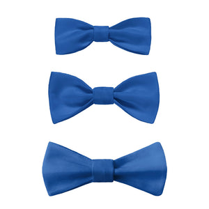 Solid KT Blue Bow Tie -  -  - Knotty Tie Co.