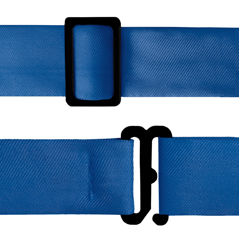 Solid KT Blue Bow Tie - Bow Tie Hardware - Knotty Tie Co.