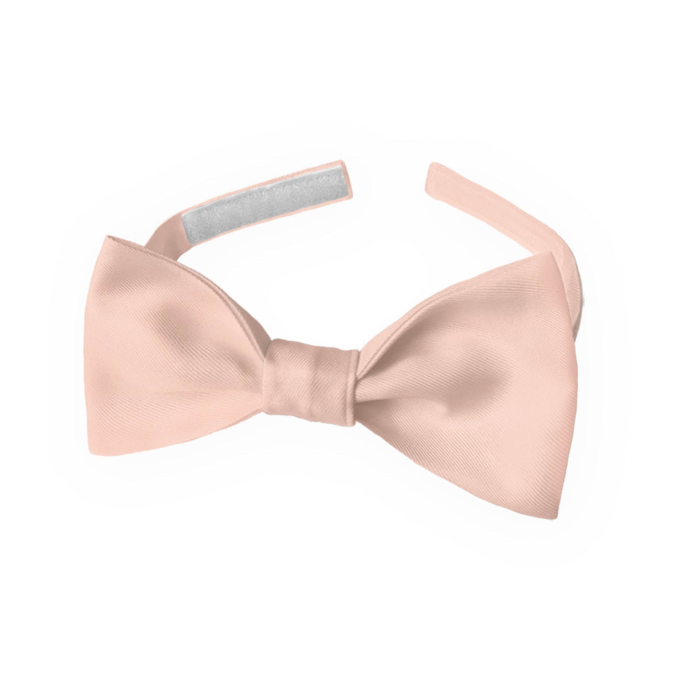 Solid KT Blush Pink Bow Tie - Kids Pre-Tied 9.5-12.5" -  - Knotty Tie Co.