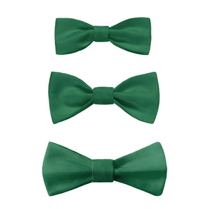 Solid KT Dark Green Bow Tie -  -  - Knotty Tie Co.
