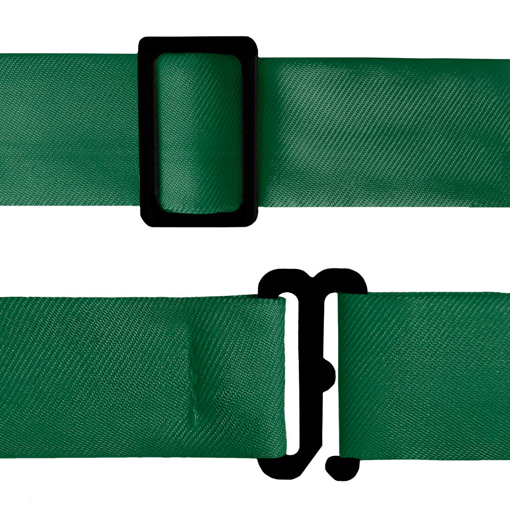 Solid KT Dark Green Bow Tie - Bow Tie Hardware - Knotty Tie Co.