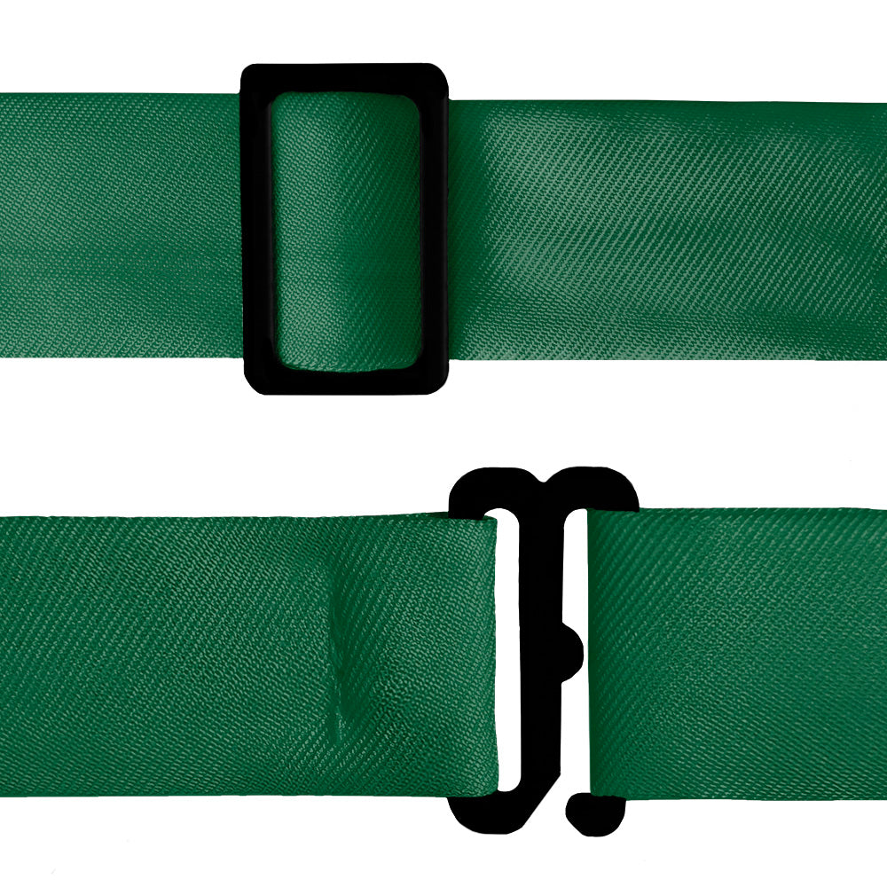 Solid KT Dark Green Bow Tie -  -  - Knotty Tie Co.