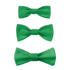 Solid KT Green Bow Tie -  -  - Knotty Tie Co.