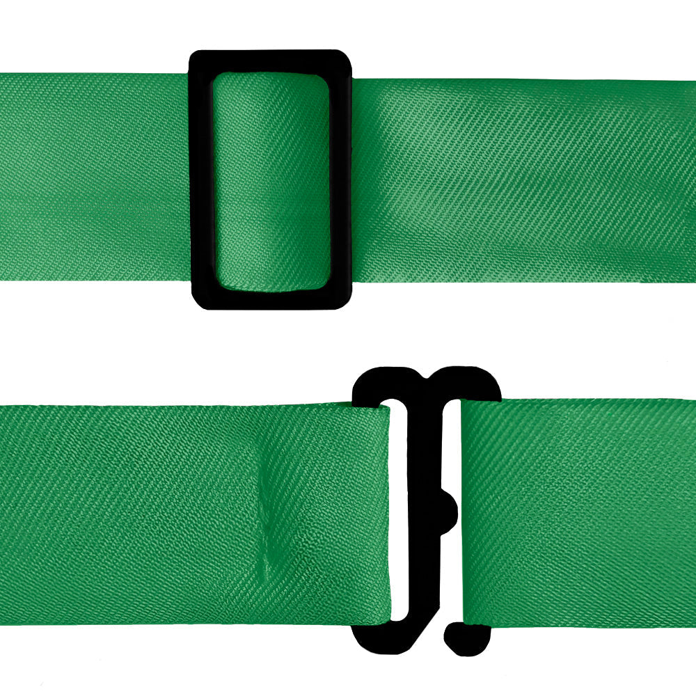Solid KT Green Bow Tie - Bow Tie Hardware - Knotty Tie Co.