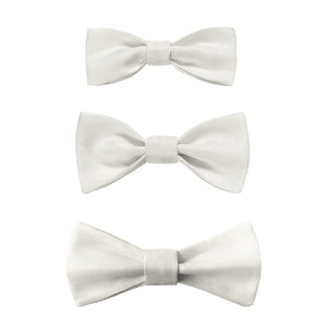 Solid KT Ivory Bow Tie -  -  - Knotty Tie Co.