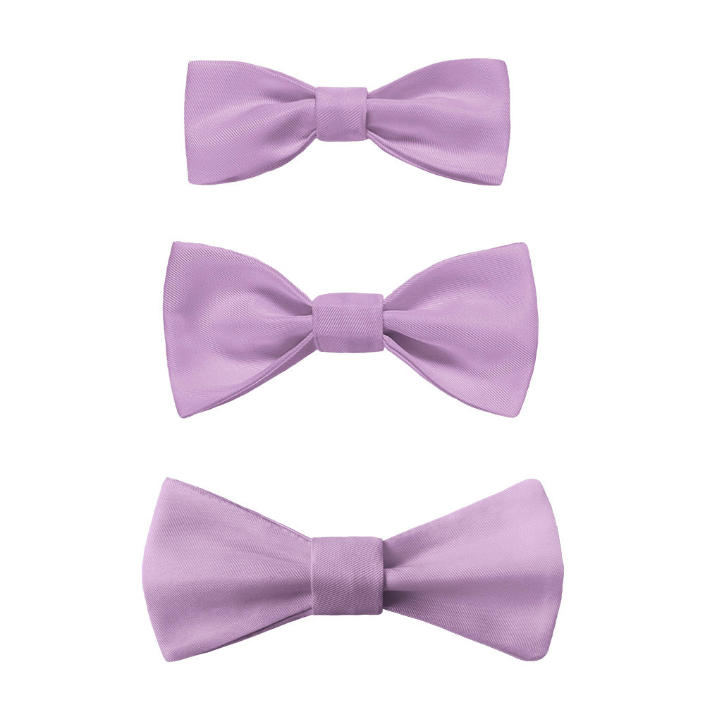 Solid KT Light Purple Bow Tie -  -  - Knotty Tie Co.