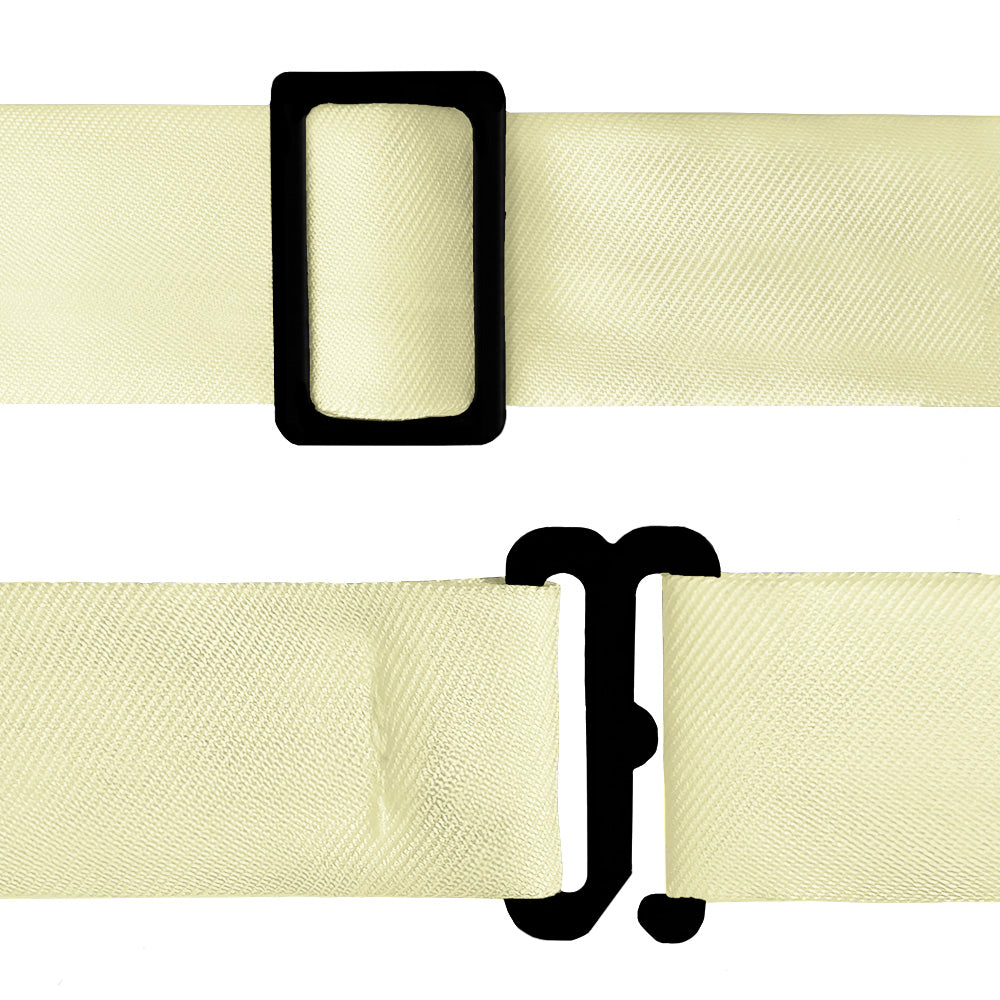 Solid KT Light Yellow Bow Tie - Bow Tie Hardware - Knotty Tie Co.