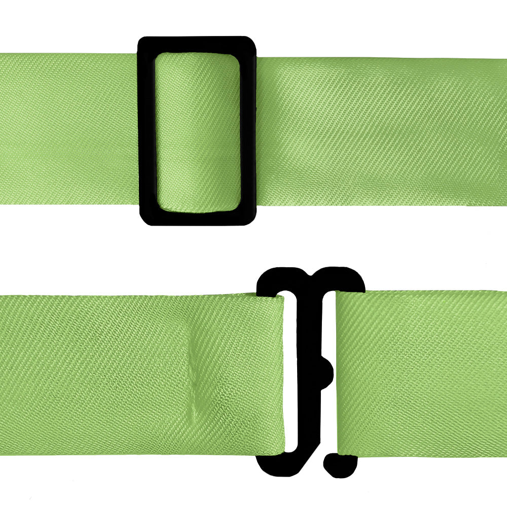 Solid KT Lime Bow Tie - Bow Tie Hardware - Knotty Tie Co.