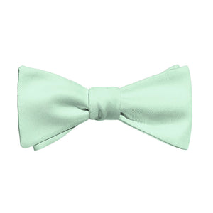 Solid KT Mint Bow Tie - Adult Standard Self-Tie 14-18" -  - Knotty Tie Co.