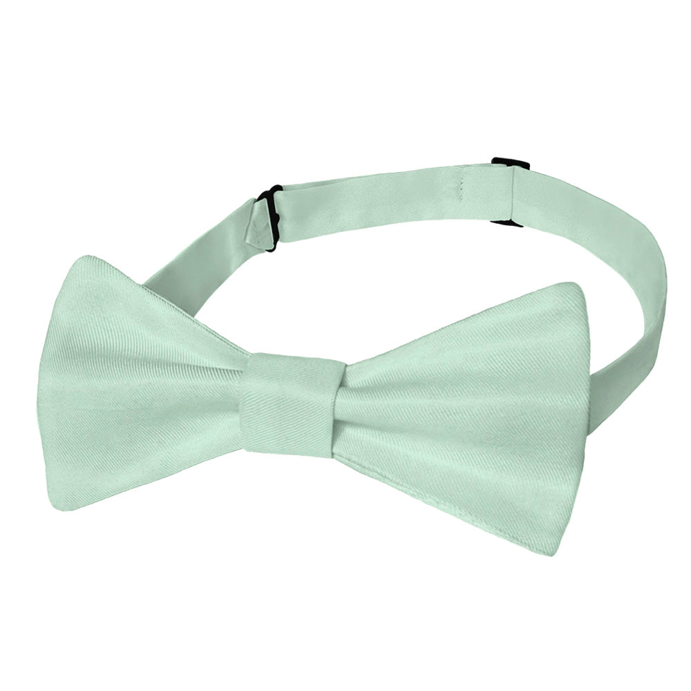 Solid KT Mint Bow Tie - Adult Pre-Tied 12-22" -  - Knotty Tie Co.