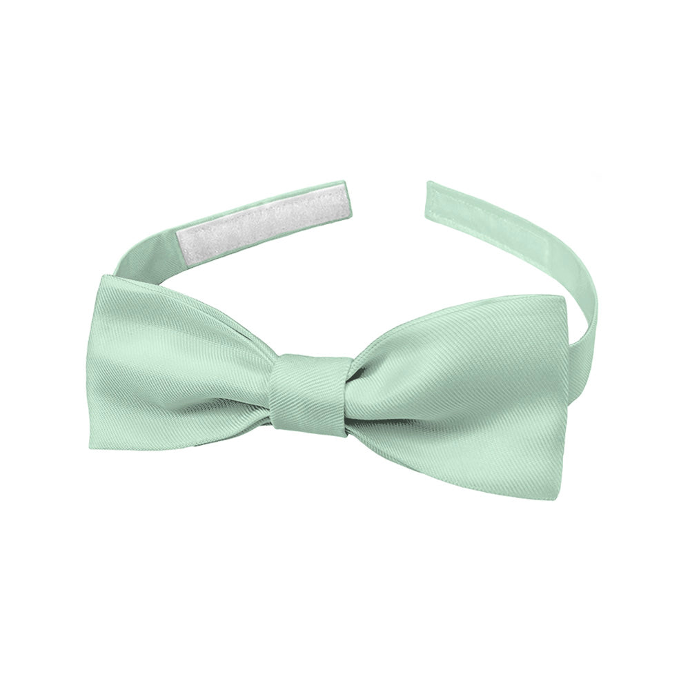 Solid KT Mint Bow Tie - Baby Pre-Tied 9.5-12.5" -  - Knotty Tie Co.