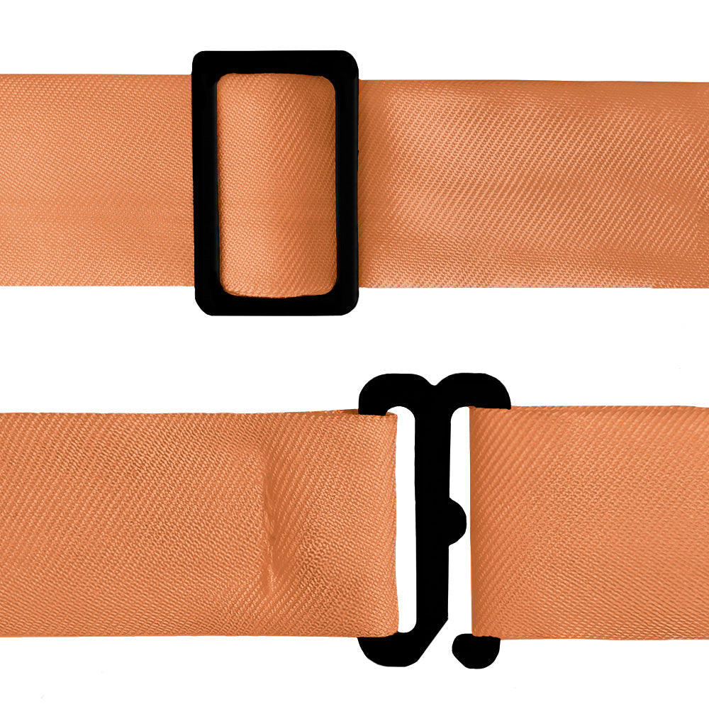 Solid KT Orange Bow Tie - Bow Tie Hardware - Knotty Tie Co.