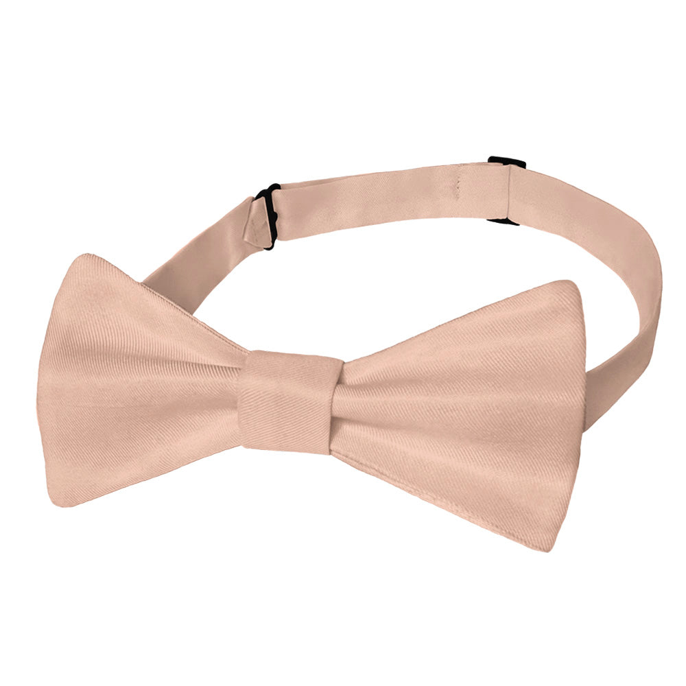 Solid KT Peach Bow Tie - Adult Pre-Tied 12-22" -  - Knotty Tie Co.