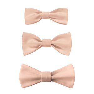 Solid KT Peach Bow Tie -  -  - Knotty Tie Co.